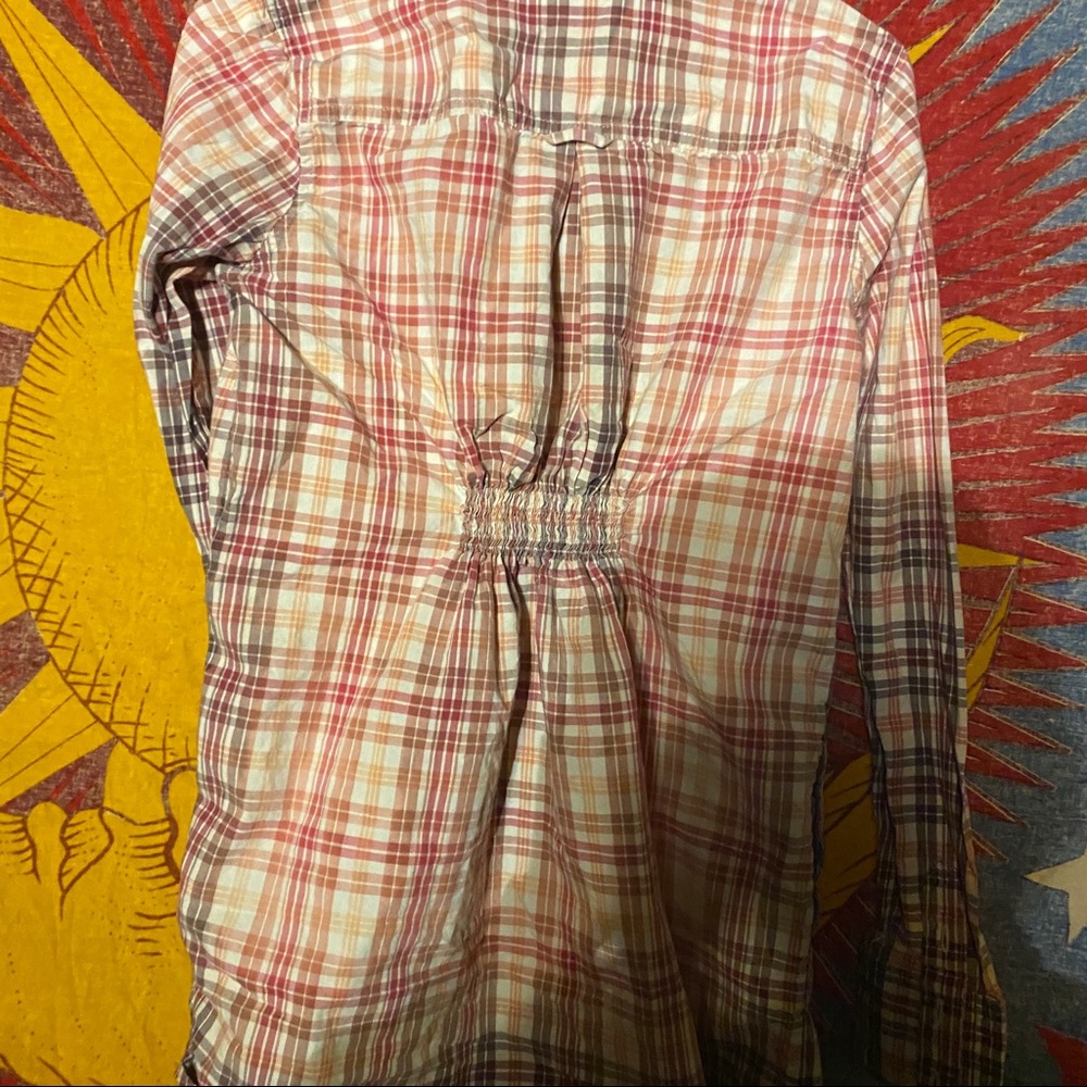 Free people plaid shirt